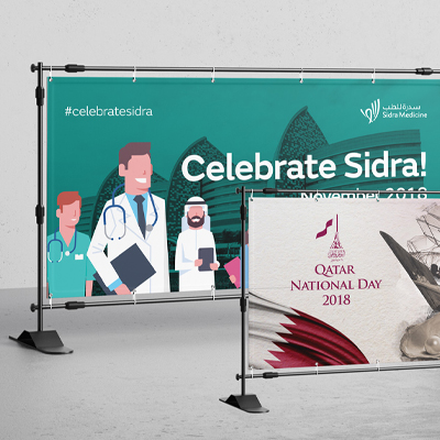 banner design printing cost in qatar
