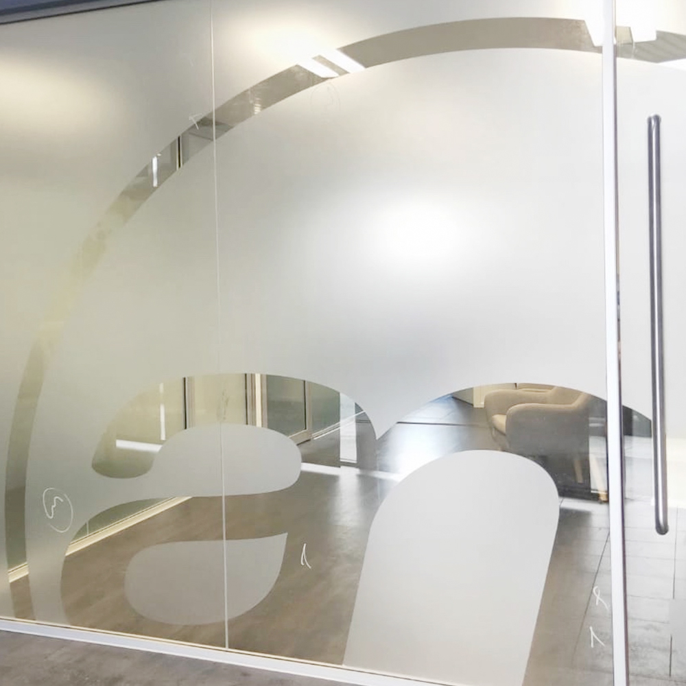 Construction Glass Sticker