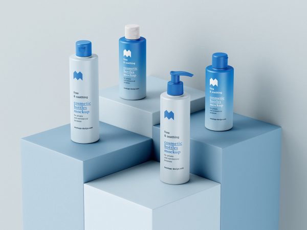 Cosmetic Bottle design and printing company in qatar