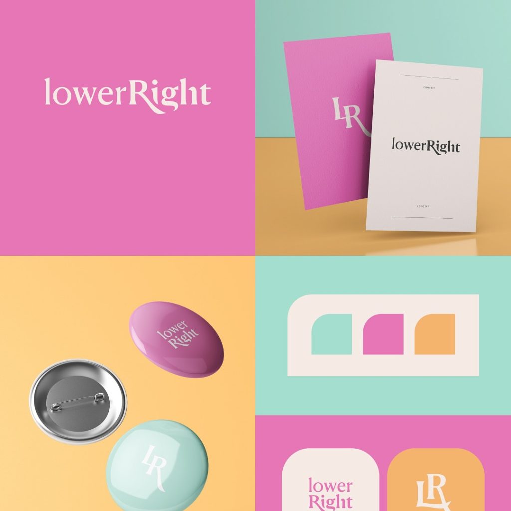 Creative branding concept and color style inspiration.