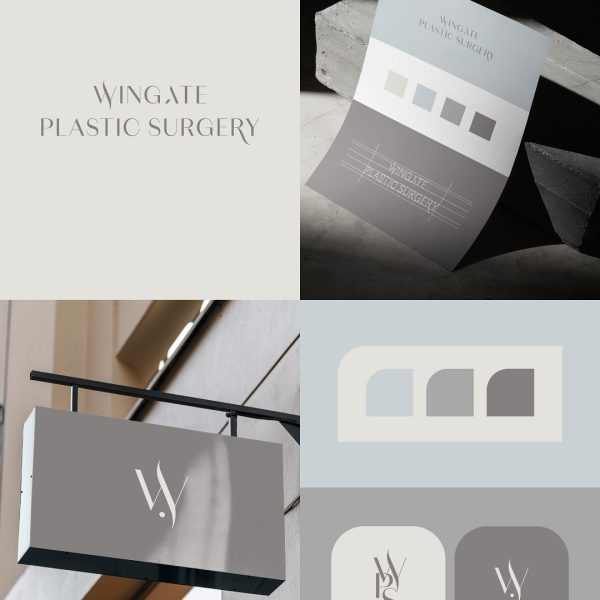 Modern brand identity layout and design idea.