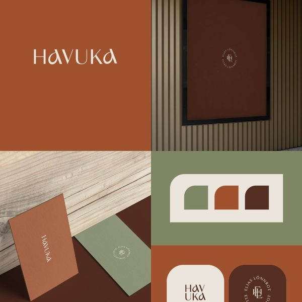 Branding sample with modern layout and visual elements.