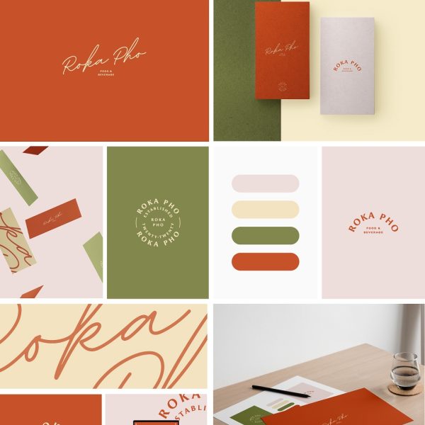 Colorful branding and identity design inspiration.