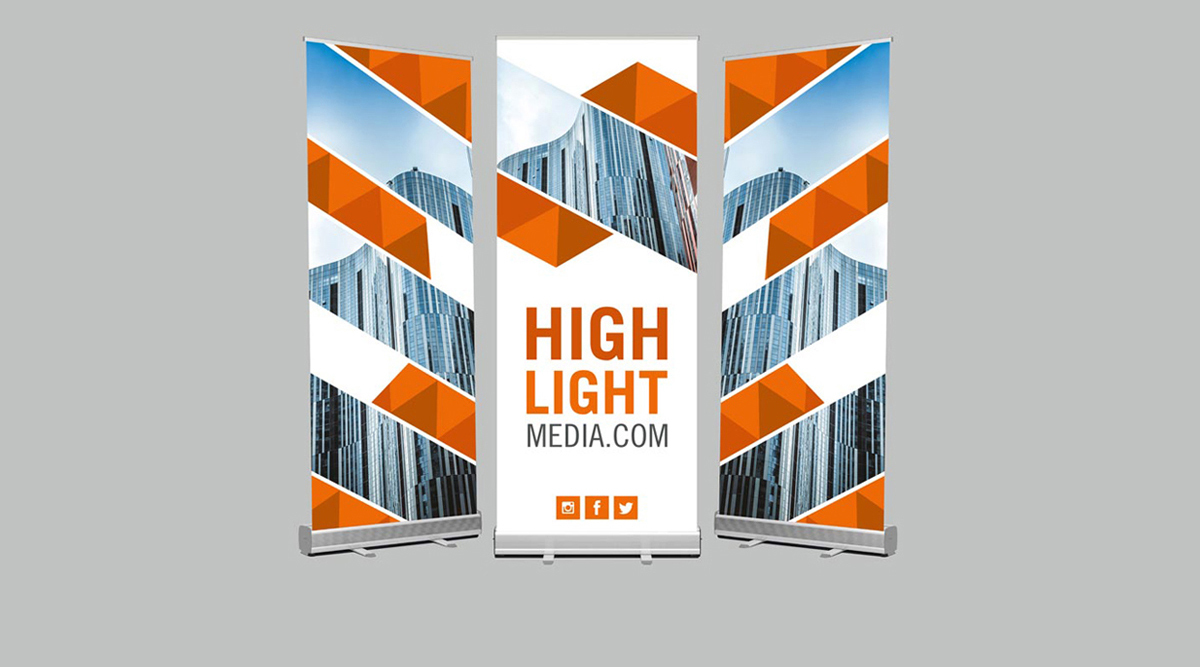 Roll Up Stand ‘Bronze’