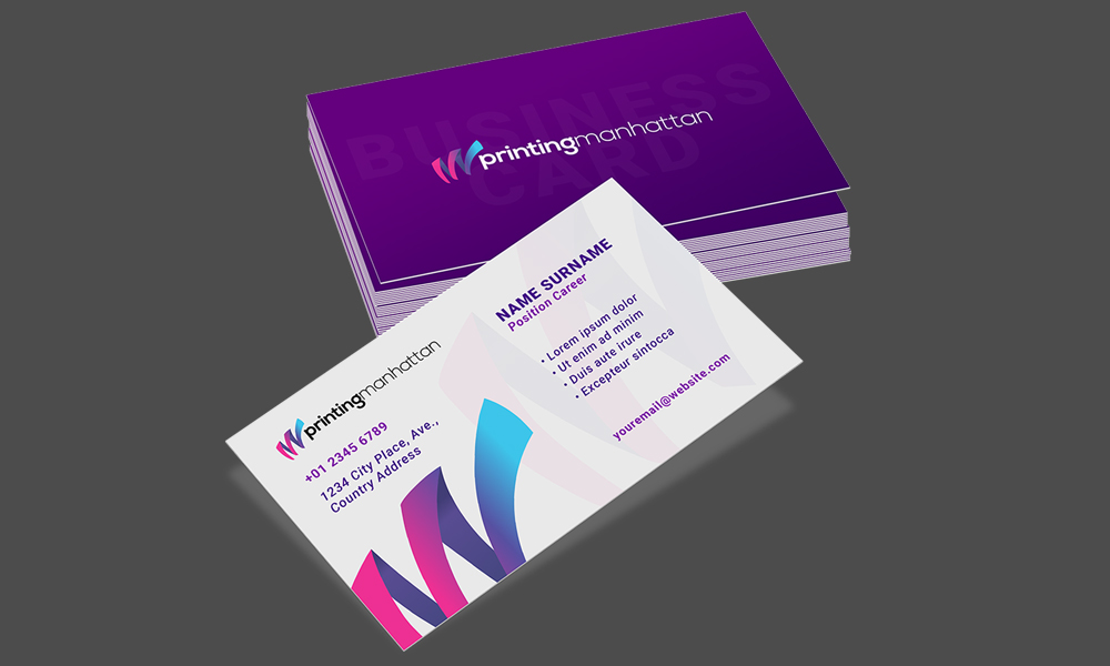Standard Business Cards Printing in Qatar