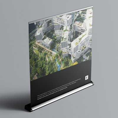 pop up banner stand in qatar