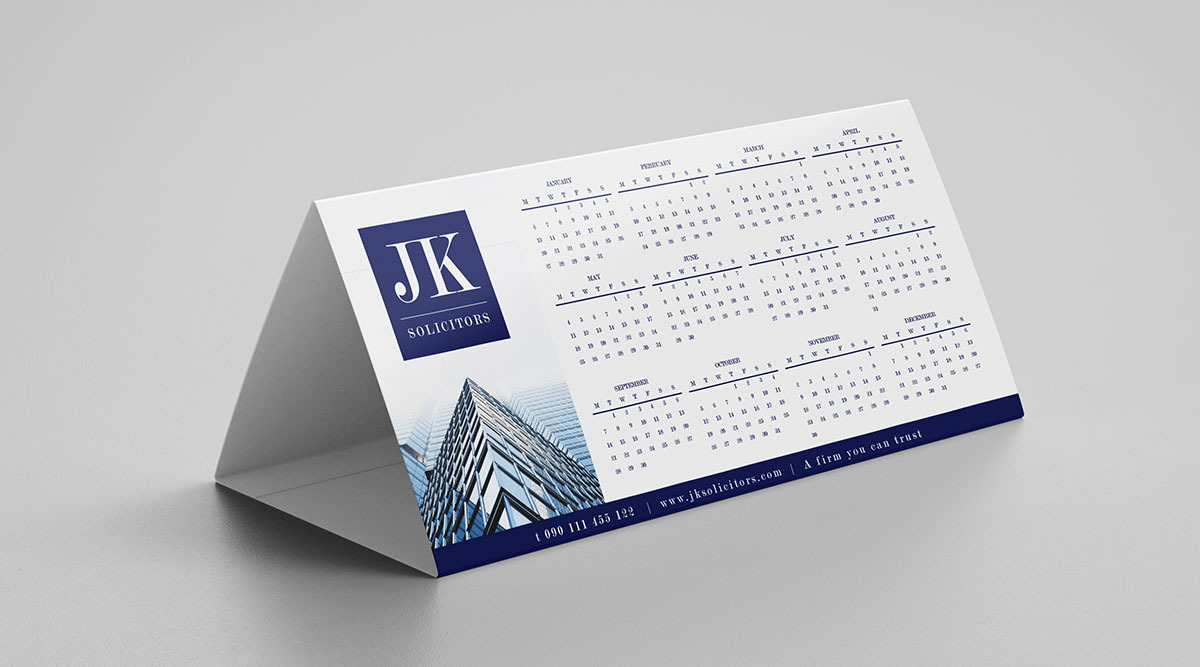 Tent Calendar Printing